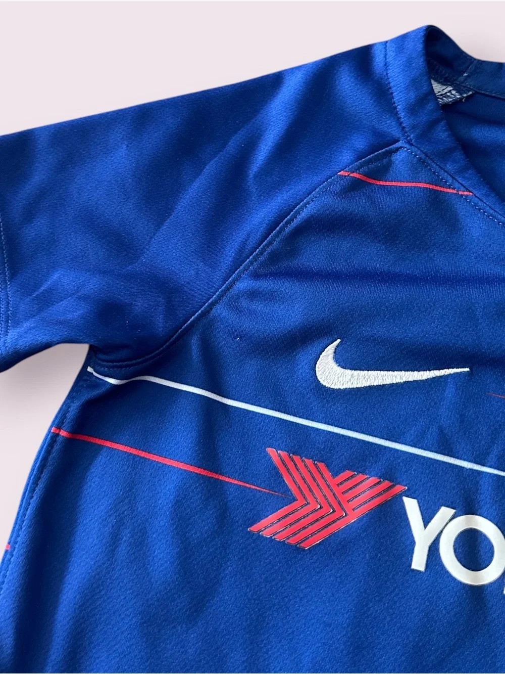 Nike Chelsea FC Kids' Home Soccer Jersey - Royal Blue Size Small